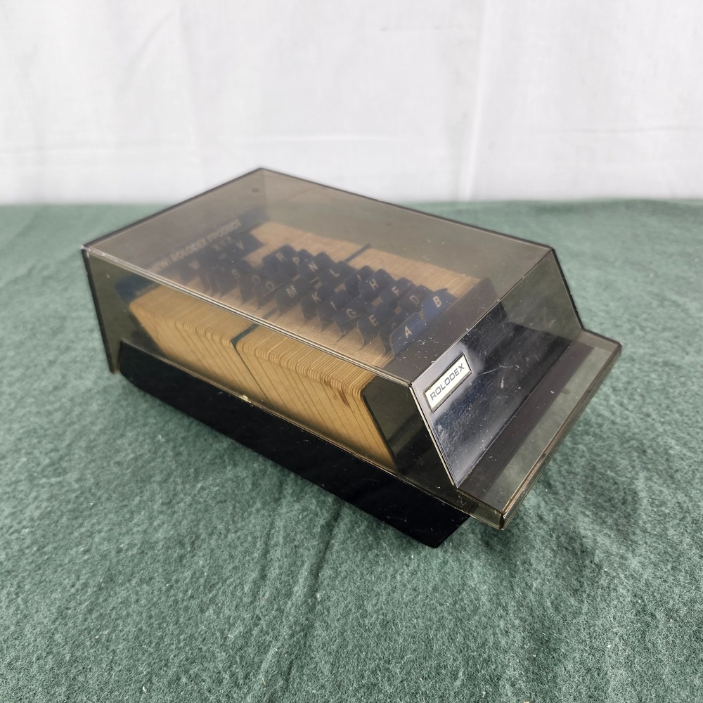 Rolodex‎ Index Tab Card File VIP-24C  Address Business Office Desk 2-1/4"x4"